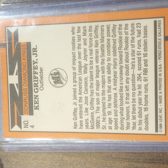 Baseball Trading Card - Picture 2 of 2